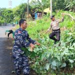 Peduli Lingkungan, Babinpotmar Lanal Tarempa Ikuti Kegiatan “Berlian”