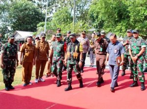 Tim Wasev Mabes Angkatan Darat, Kunjungi Lokasi TMMD 120 Kodim Bojonegoro