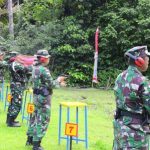 Asah Naluri Tempur, Prajurit Pangkalan TNI Angkatan Laut Tarempa Gelar Latihan Menembak