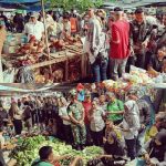 Kapolres OKU Beserta Forkopimda Di OKU Sidak Sembako Di Pasar Jelang Hari Raya Idul Adha