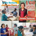 Sereida Tambunan Gencar Bagikan Seratus Kacamata Baca Gratis Setiap Hari
