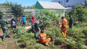 Koramil Kramatjati Pengenalan Urban Farming di Perkotaan