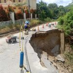 Jalan Somba Debata Onan Raja Balige Mengalami Longsor, Masyarakat Resah