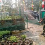 Koramil 07/Kemayoran Laksanakan Perawatan Tanaman Sayur – sayuran