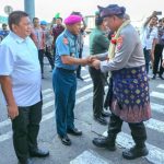 Danlantamal I Sambut Kedatangan Kapolda Sumut Yang Baru