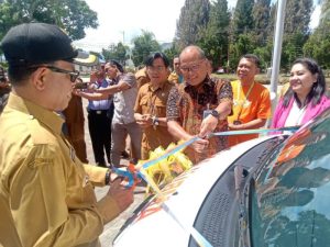 BNI Sumbang Ambulans Bupati Toba Pesankan RSUD Porsea Tingkatkan Pelayanan