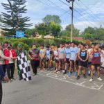 Polsek Porsea Pengamanan Lomba Lari Maraton Tingkat Kecamatan Parmaksian
