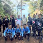 Prajurit Lanal Bintan Ikuti Treking Dan Hiking Di Gunung Bintan