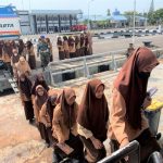 Lantamal I Terima Kunjungan Yayasan Pondok Pesantren Ayatul Mubarok di KRI Tuna-876