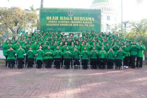 Semarak Peringatan HUT ke-79 Kemerdekaan RI, Persit KCK Koorcab Rem 051 PD Jaya Gelar Beragam Lomba Seru
