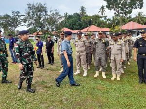 Geladi Upacara HUT RI ke-79 Tahun 2024 di Lapangan Mako Lanal Bintan