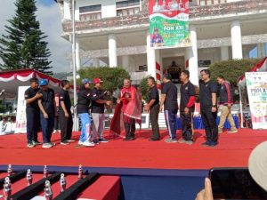 Upacara Pembukaan Kegiatan Tarkam Kemenpora Kab.Toba, Prov. Sumatera Utara