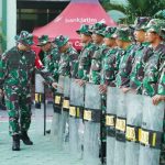 Siap Sukseskan Pilkada Serentak, Kodim Bojonegoro Melaksanakan Apel Gelar Pasukan Pengamanan dan Latihan Sispamwil