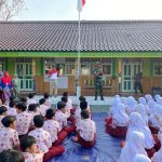 Babinsa Koramil 08/Jagakarsa Beri Penguatan Karakter Pancasila di SDN 01 Srengseng Sawah