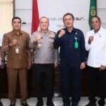 Silaturahmi ke Kantor Pengadilan Negeri Blitar, Kapolres Blitar Jalin Sinergisitas Untuk Blitar Yang Aman