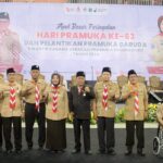 Ribuan Anggota Pramuka Ikuti Apel di GOR Utama Bojonegoro, Terus Berkontribusi untuk Indonesia