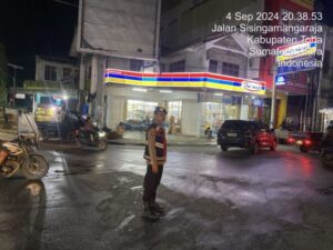 Blue Light Patrol Perintis Presisi Jelang PON XXI Aceh-Sumut dan Pilkada Aman di Kabupaten Toba