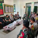 Jalin Sinergitas, Danramil 02/Pondok Gede Terima Kunjungan Kapolsek Baru Jatisampurna
