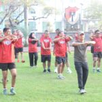 Keceriaan Senam Bersama Prajurit Korem 051/Wkt dan Bank Mandiri, Pererat Silaturahmi