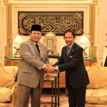 Menhan Prabowo Temui Sultan Hassanal Bolkiah di Istana Nurul Iman, Bahas Kerja Sama Pertahanan