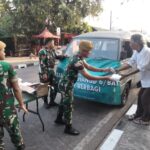 Batalyon Arhanud 6/BAY Kembali Menunjukkan Kepedulian Terhadap Masyarakat Sekitar dengan Mengelar Jumat Berbagi