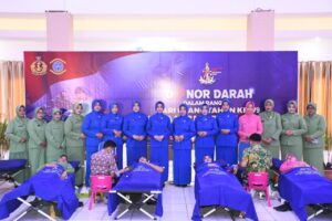 Sambut HUT TNI AL Ke-79 Tahun 2024, Lanal Banjarmasin Gelar Donor Darah