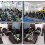 Doa Bersama Menyambut Hari Ulang Tahun Ke-79 TNI Angkatan Laut Tahun 2024 di Lanal Tarempa