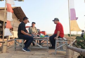 Danrem 051/Wkt Pantau Langsung Solusi Embung Atasi Kekeringan di Sukatani