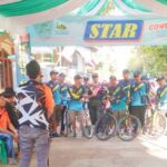 Meriahkan Maulid Nabi di Desa Mekargading Gelar Sepeda Santai