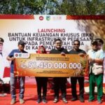 Pemerataan Pembangunan, Mas Dhito Beri BKK 150 Juta Per Desa