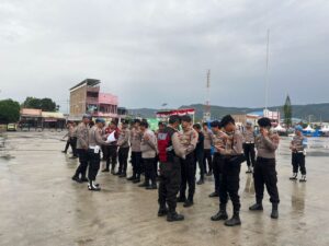 Propam Polres Toba Cek Personil Pengamanan PON XXI