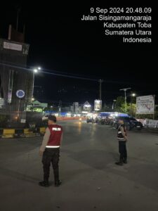 Patroli Perintis Presisi Menjaga Keamanan Kabupaten Toba Selama Event PON XXI Berlangsung