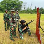 Batalyon Arhanud 6/BAY Latihan Menembak Reaksi Lanjutan di Lapangan Tembak Denarhanud 003