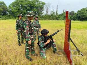 Batalyon Arhanud 6/BAY Latihan Menembak Reaksi Lanjutan di Lapangan Tembak Denarhanud 003