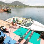 DLHK Toba Bersama BASARNAS Bersihkan Ecenggondok di Danau Toba Untuk Kelancaran PON XXI Aceh-Sumut 2024
