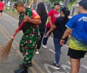 Kegiatan Karya Bakti Babinsa Koramil 58/Duren Sawit