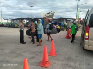 Satlantas Polres Toba Kawal Rombongan Kontingen PON XXI Cabor Ski Air