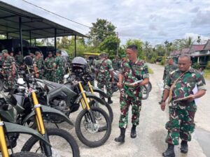 Jelang Purna Tugas Dandim, Kodim 1710/Mimika Terima Tim Verifikasi Dari Korem