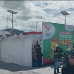 Angin Danau Toba Hamburkan Atap Media Center PON XXI Aceh-Sumut 2024 di Toba Dan Pertandingan Diberhentikan