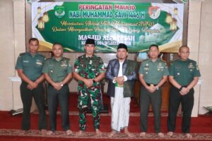 Maulid Nabi Muhammad SAW, Inspirasi Bagi Prajurit Korem 051/Wkt untuk Meneladani Akhlak Rasulullah