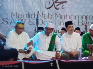 Perayaan Maulid Nabi Muhammad SAW Dan Doa Untuk Bangsa Bersama Majelis Sholawat Nur Hidayah di Lagoa