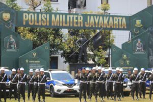 Danpomdam Jaya/Jayakarta PIMPIN Apel Gelar Subsatgas Wallakir Pomdam Jaya