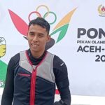 Guru Dwi Samudra Atlet Jawa Timur Menuntaskan Pertandingan Dengan Medali Emas