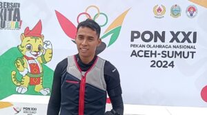 Guru Dwi Samudra Atlet Jawa Timur Menuntaskan Pertandingan Dengan Medali Emas