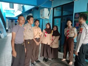 Polsek Cipayung Lakukan Mitigasi Tawuran di SMK Bina Medika