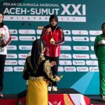 Putri Peltu Sumarna, Peraih Medali Emas Di Pekan Olahraga Nasional (PON) XXI Aceh Sumatra Utara