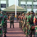 Sukseskan HUT Ke – 79 TNI Di Jakarta, Kodim 0505/JT Melaksanakan Apel Gelar Kesiapan Pasukan