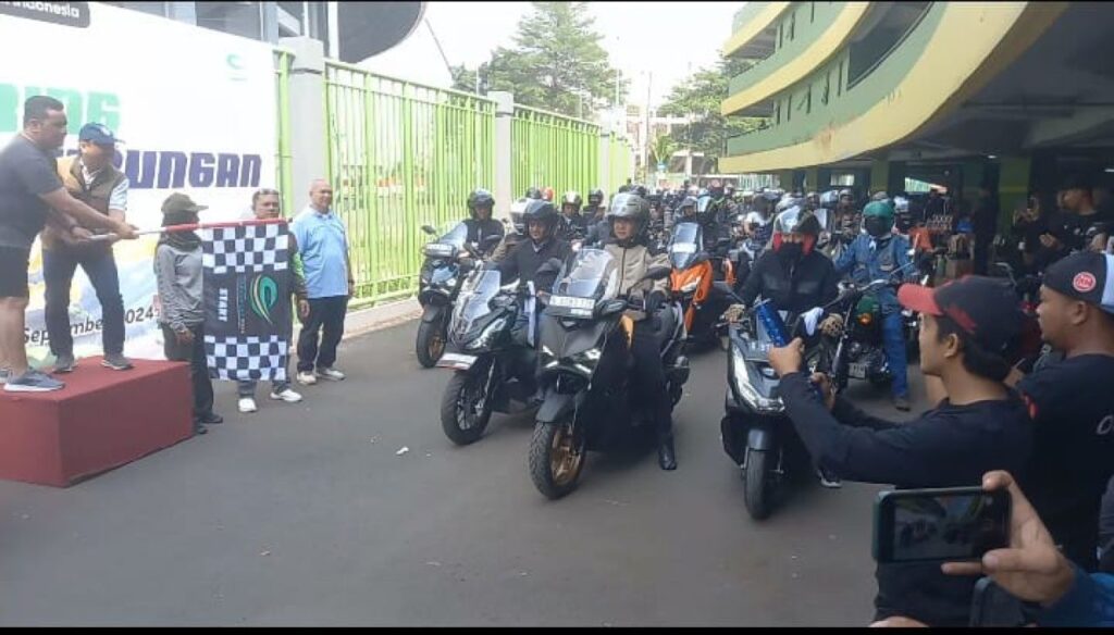 Peringati Hari Perhubungan Nasional, Dishub Jakarta Gelar Touring Safety Riding ke Ciater Subang