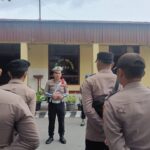Polres Toba Lakukan Pengawasan di Tahapan Penetapan Pasangan Calon Bupati Toba