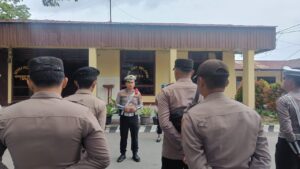Polres Toba Lakukan Pengawasan di Tahapan Penetapan Pasangan Calon Bupati Toba